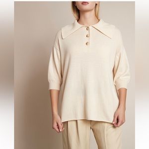 Loulou Studio Saziley Cashmere knit sweater size xs